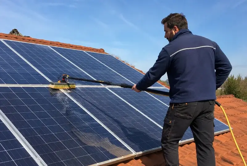 Nettoyage et entretien de panneaux solaires à Sainte-Maxime
